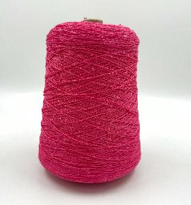 Пряжа Cotton Paillettes, D&C Yarns,хлопок, цвет барби 2